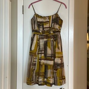 Halogen Printed Strappy Dress